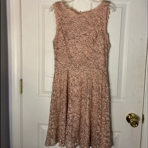 Lily Rose Pink Floral Dress